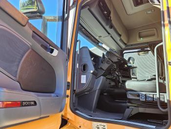 Scania R410 6x2 RETARDER + NOOTEBOOOM SEMI TRAILER